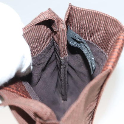 Hermes Herline Crossbody Canvas, BROWN, CANVAS, Crossbody bag