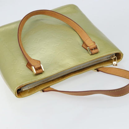 Louis Vuitton Houston Handbag Monogram Vernis, GRAY, PATENT_LEATHER, Handbag