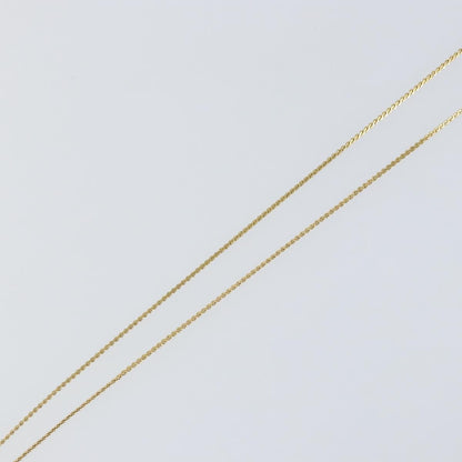 Christian Dior CD Pendant Necklace Metal and Crystals, GOLD, METAL, Necklace