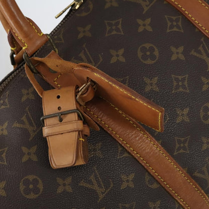 Louis Vuitton Keepall Bag Monogram Canvas, BROWN, CANVAS, Travel bag