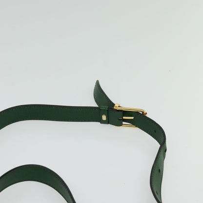Celine Shoulder Bag Leather, GREEN, LEATHER, Shoulder bag