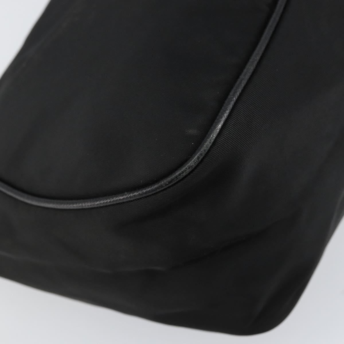 Prada Vintage Shoulder Bag Tessuto, BLACK, NYLON, Shoulder bag