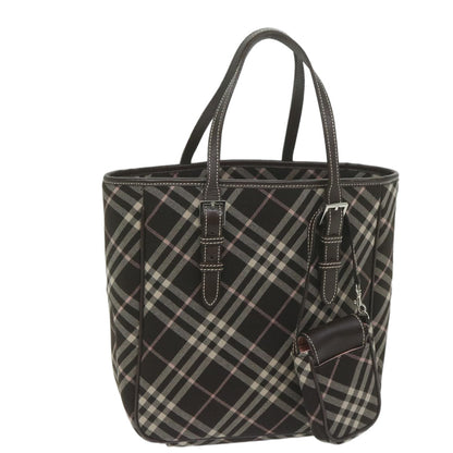 Burberry Nova Check Tote canvas check pattern, BROWN, CANVAS, Tote bag
