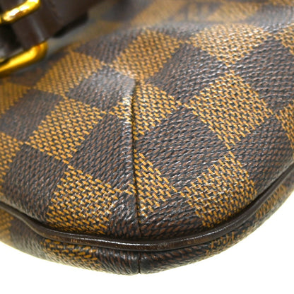 Louis Vuitton Bloomsbury Handbag Damier, Brown, Canvas, Shoulder Bag