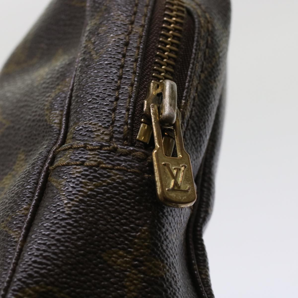 Louis Vuitton Trousse Toilette Monogram Canvas, BROWN, CANVAS, Clutche & pouche