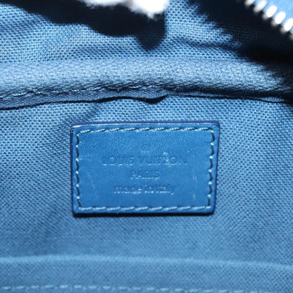 Louis Vuitton Ambler Bag Damier Infini Leather, BLUE, LEATHER, Shoulder bag