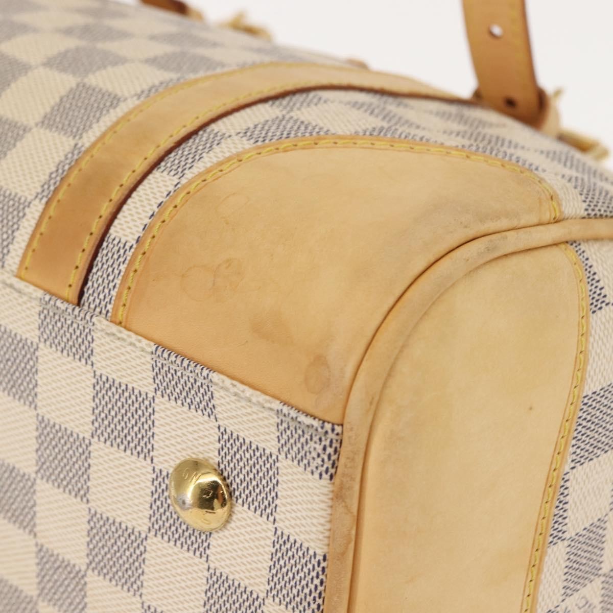 Louis Vuitton Berkeley Handbag Damier, BEIGE, CANVAS, Handbag