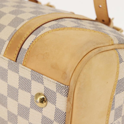 Louis Vuitton Berkeley Handbag Damier, BEIGE, CANVAS, Handbag