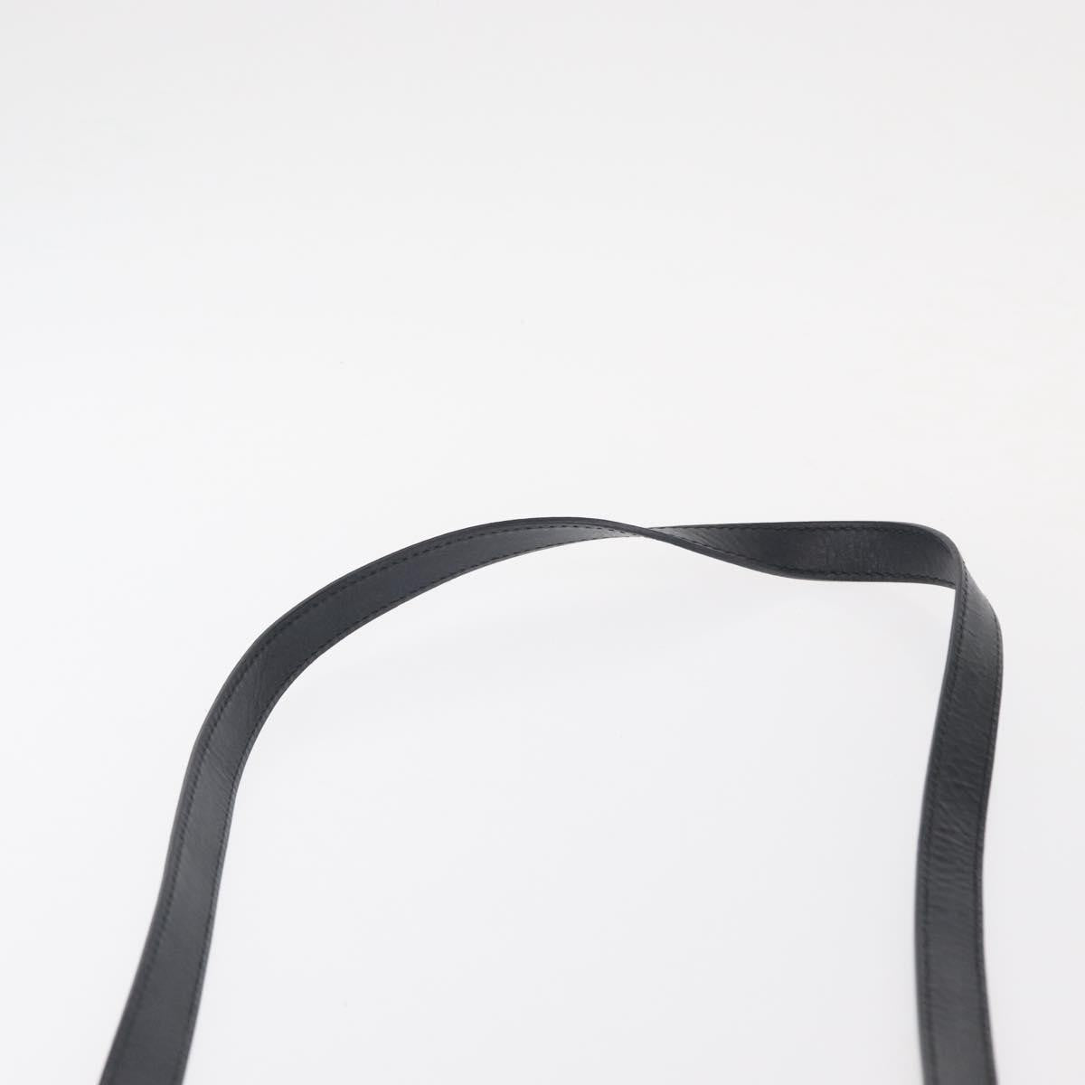 Salvatore Ferragamo Gancini handbag Leather, BLACK, LEATHER, Handbag