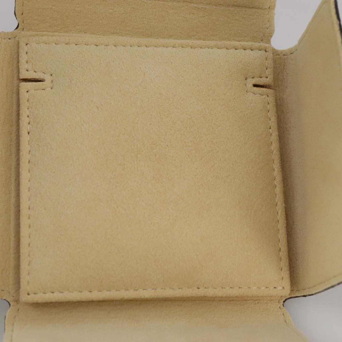 Louis Vuitton CASE JEWELRY BOX Canvas, BROWN, CANVAS, Wallets