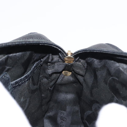 Salvatore Ferragamo Vala Shoulder Bag Leather, BLACK, LEATHER, Shoulder bag