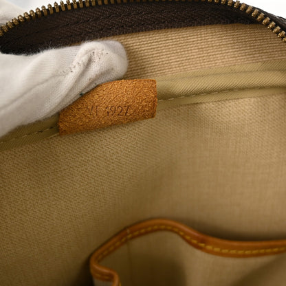 Louis Vuitton Deauville Handbag Monogram Canvas, BROWN, CANVAS, Handbag