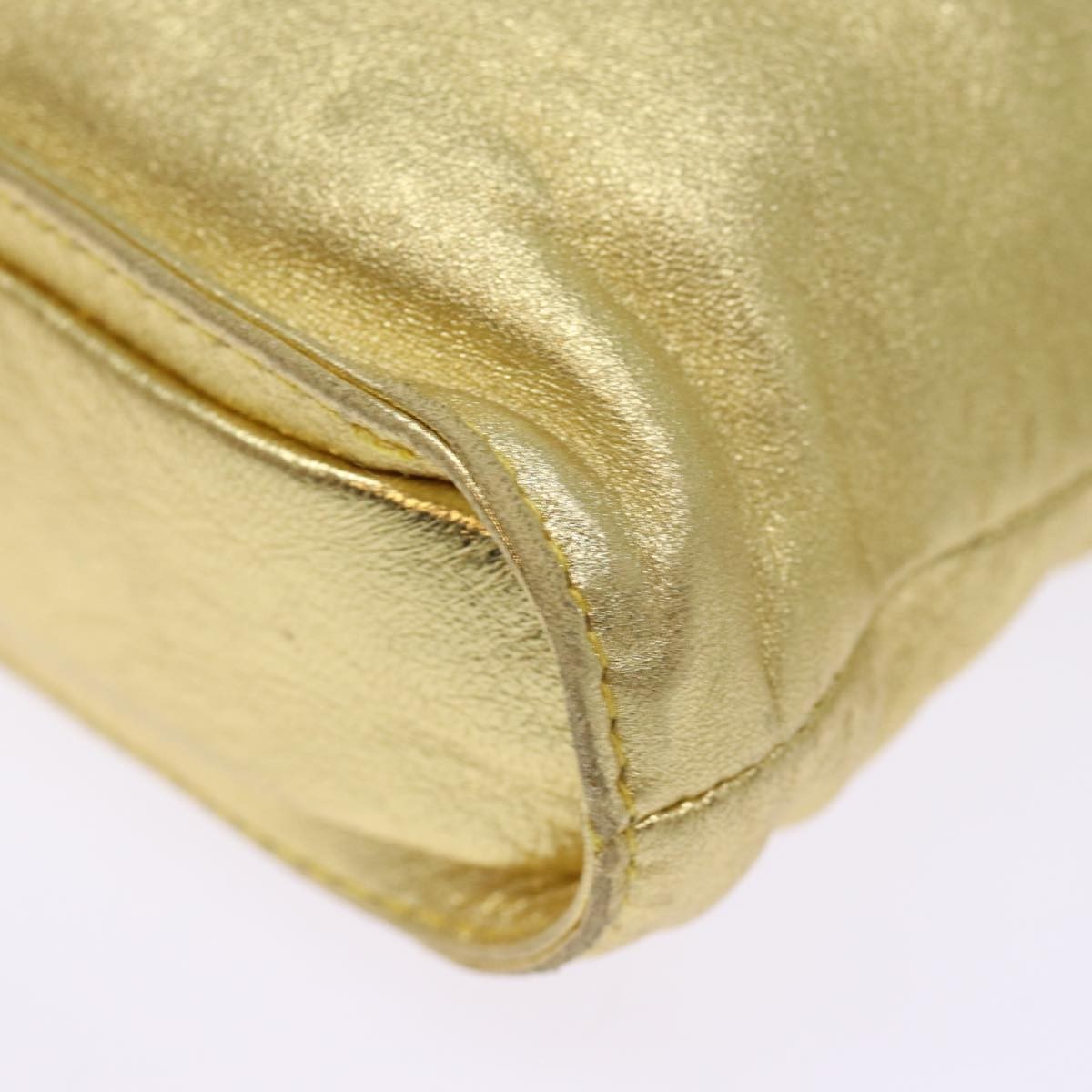 Loewe Flamenco Bag Leather, GOLD, LEATHER, Handbag