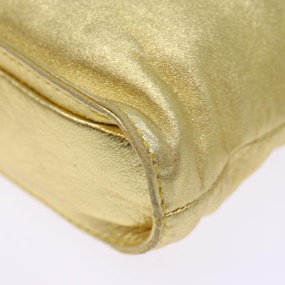 Loewe Flamenco Bag Leather, GOLD, LEATHER, Handbag