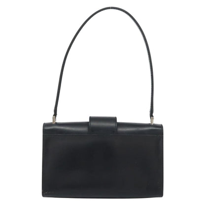 Salvatore Ferragamo Vala Handbag Leather, BLACK, LEATHER, Handbag