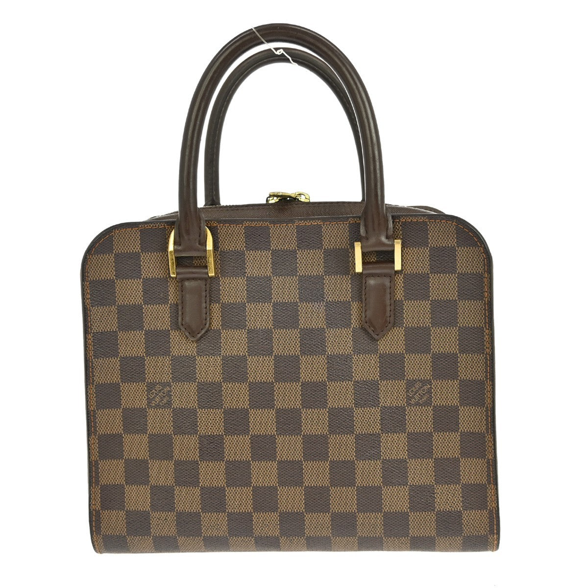 Louis Vuitton Triana Bag Damier, BROWN, CANVAS, Handbag