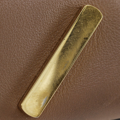 Loewe Goya Weekender Bag Leather, BROWN, LEATHER, Travel bag