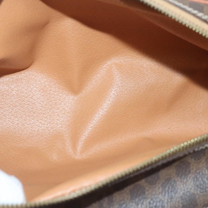 Celine Macadam Pochette Clutch, BROWN, CANVAS, Clutche & pouche