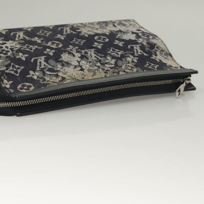 Louis Vuitton Pochette Voyage Monogram Tapestry Canvas, NAVY, CANVAS, Clutche & pouche
