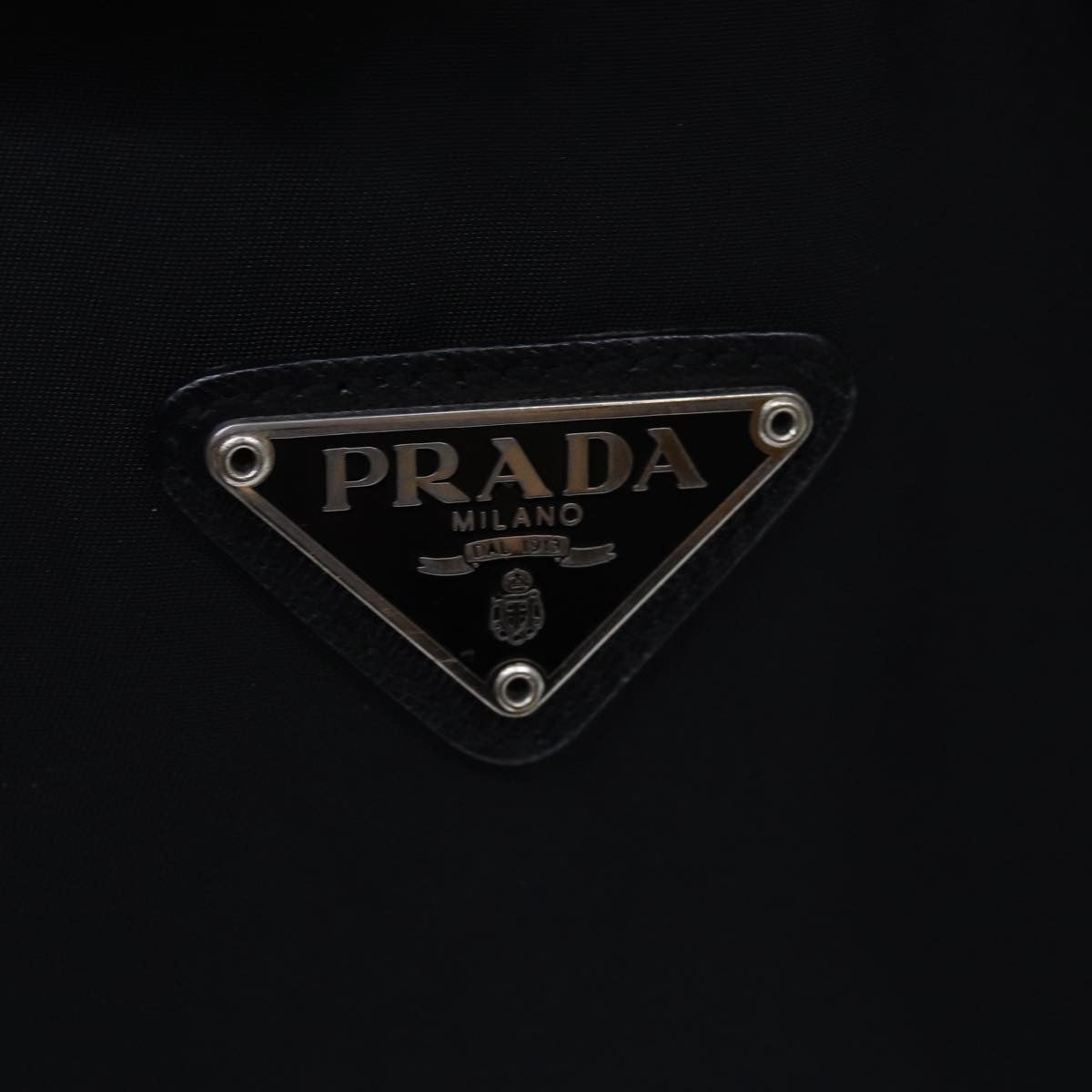 Prada Double Front Pocket Backpack Tessuto, BLACK, NYLON, Backpack