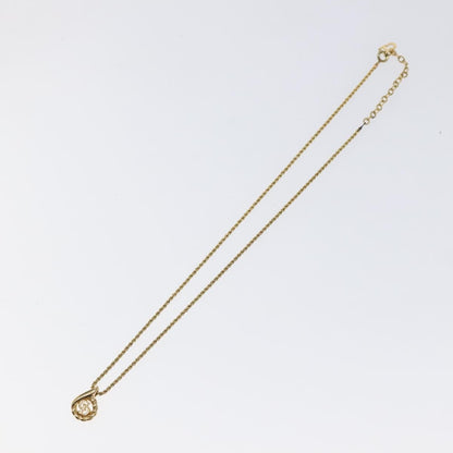 Christian Dior CD Pendant Necklace Gold-plated, GOLD, GOLD_PLATED, Necklace