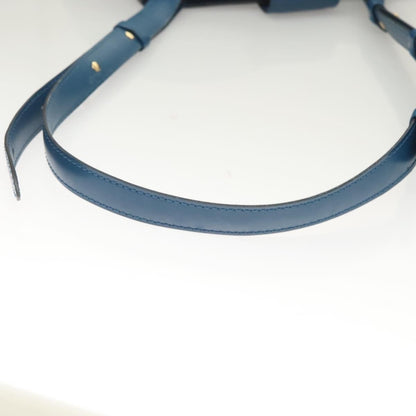 Louis Vuitton Cluny Shoulder Bag Epi Leather, BLUE, LEATHER, Shoulder bag