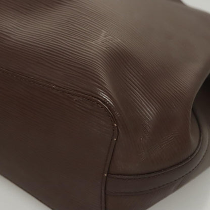 Louis Vuitton Mandara Handbag Epi Leather, BROWN, LEATHER, Shoulder bag