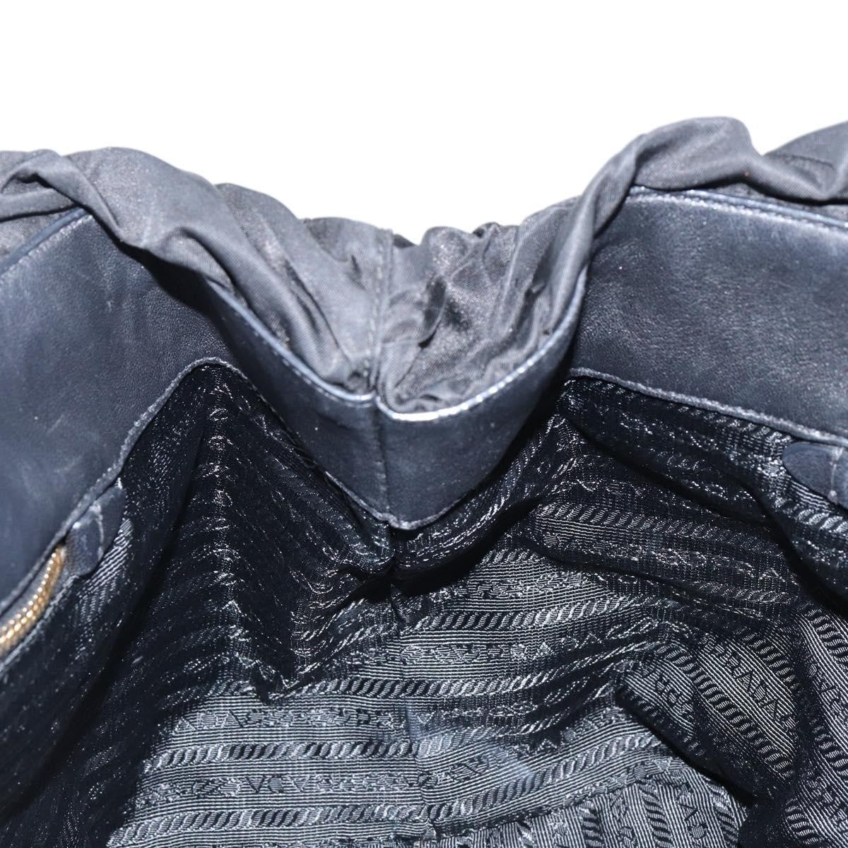 Prada Vintage Handbag Tessuto, BLACK, NYLON, Handbag