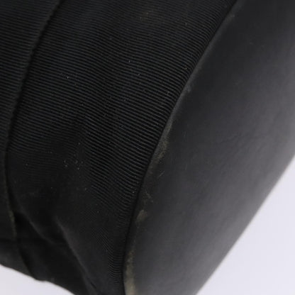 Salvatore Ferragamo Vala Shoulder Bag Canvas, BLACK, CANVAS, Shoulder bag