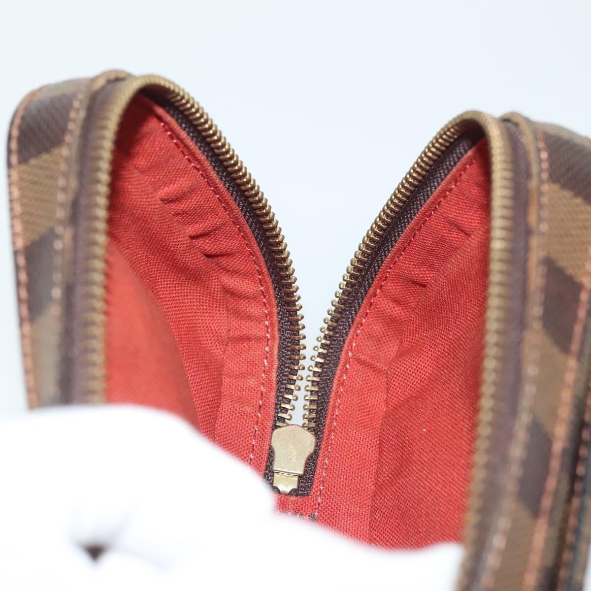 Louis Vuitton Geronimos Waist Bag Damier, BROWN, CANVAS, Shoulder bag