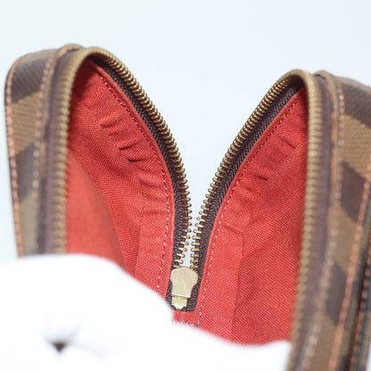 Louis Vuitton Geronimos Waist Bag Damier, BROWN, CANVAS, Shoulder bag