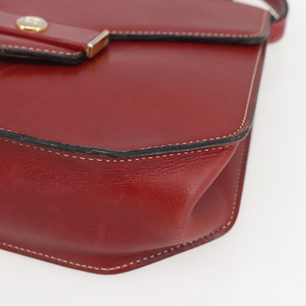 Christian Dior Vintage Handbag Leather, RED, LEATHER, Handbag