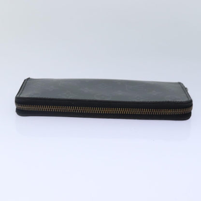Louis Vuitton Zippy wallet vertical Taurillon Leather, BLACK, CANVAS, Wallets