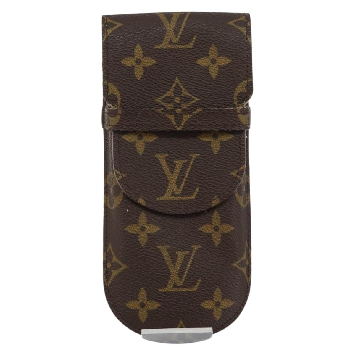 Louis Vuitton Etui à lunette Canvas, BROWN, CANVAS, Card Holders