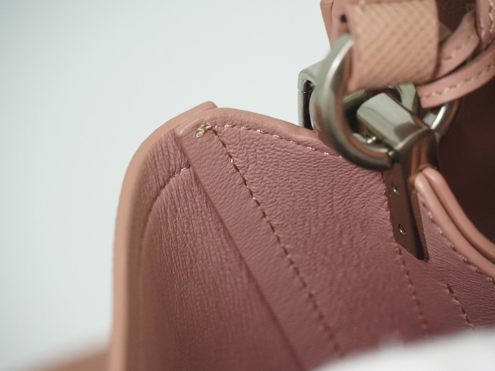 Prada Panier Bucket Bag Saffiano Leather, BEIGE, LEATHER, Crossbody bag