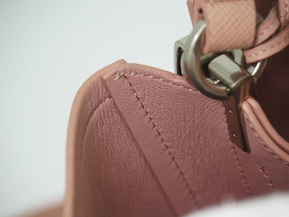 Prada Panier Bucket Bag Saffiano Leather, BEIGE, LEATHER, Crossbody bag