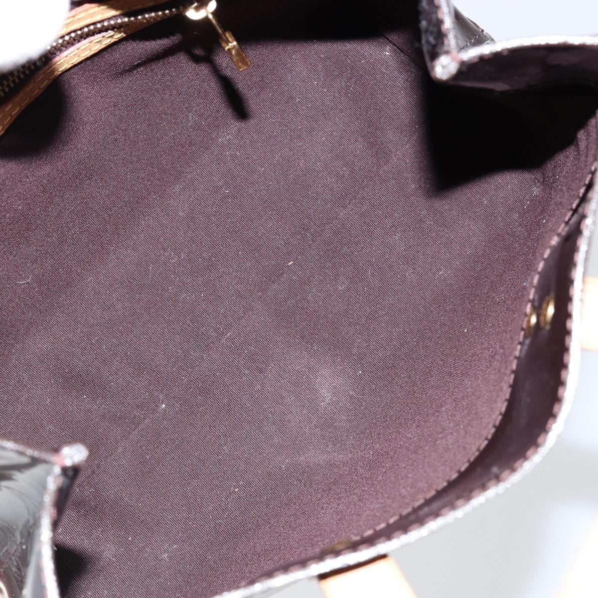 Louis Vuitton Reade Handbag Monogram Vernis, BURGUNDY, PATENT_LEATHER, Handbag