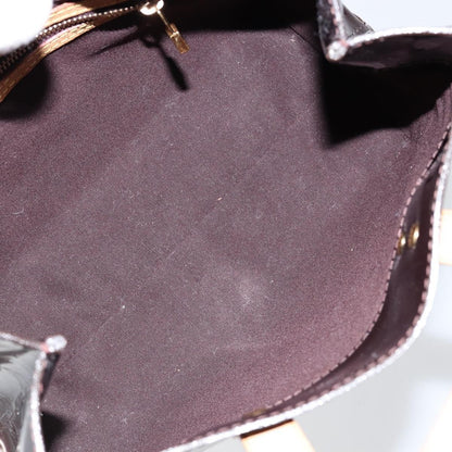 Louis Vuitton Reade Handbag Monogram Vernis, BURGUNDY, PATENT_LEATHER, Handbag