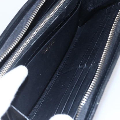 Tiffany & Co. Zip Around Wallet Leather, BLACK, LEATHER, Wallets