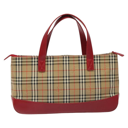 Burberry Nova Check Handbag Nova Check Canvas, BEIGE, CANVAS, Handbag