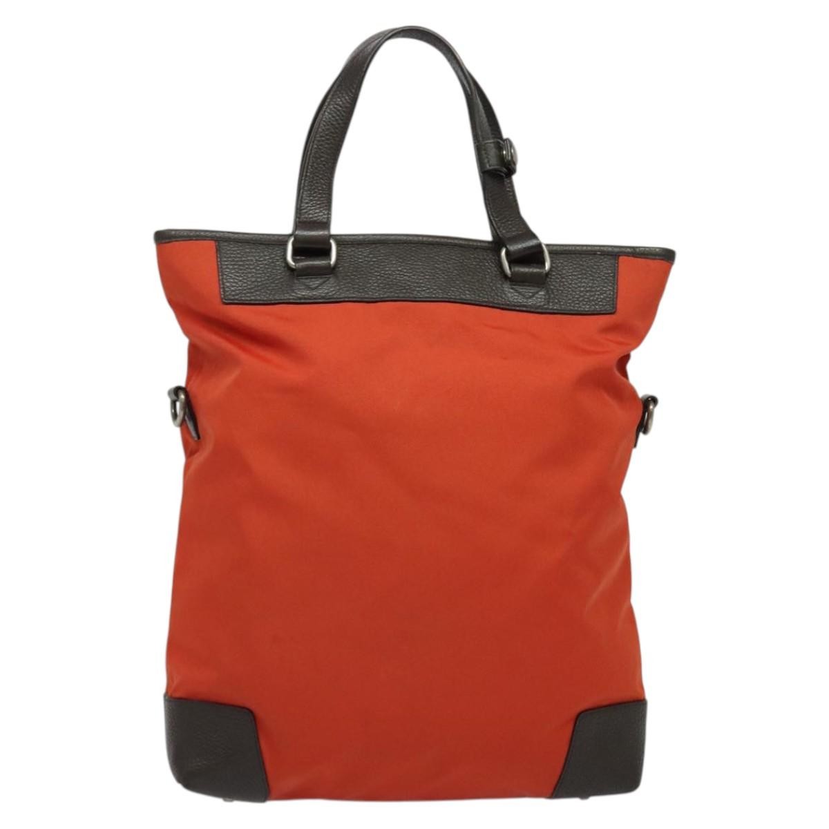 Burberry Vintage tote bag Nylon, RED, NYLON, Tote bag