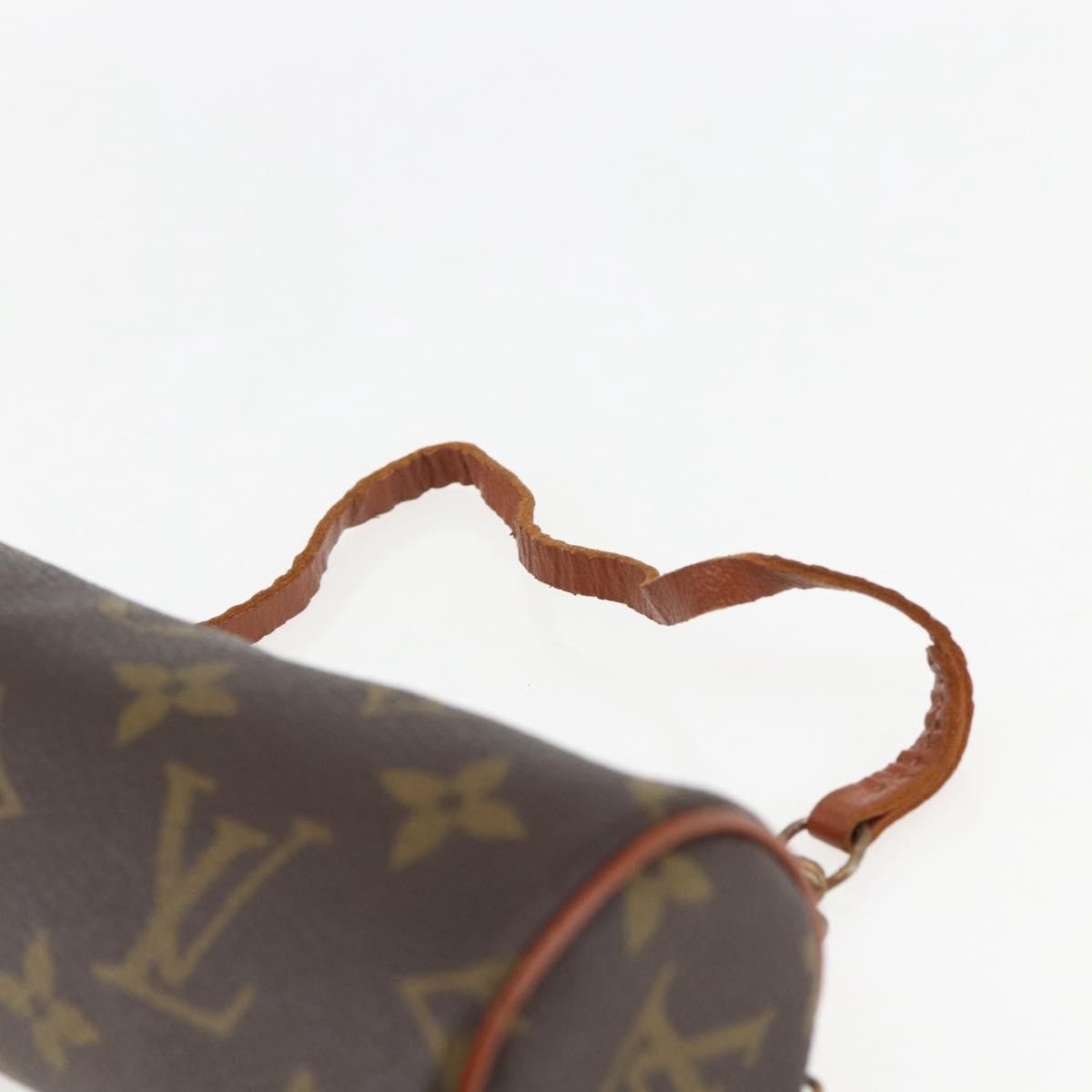 Louis Vuitton Papillon Pochette Monogram Canvas, BROWN, CANVAS, Clutche & pouche