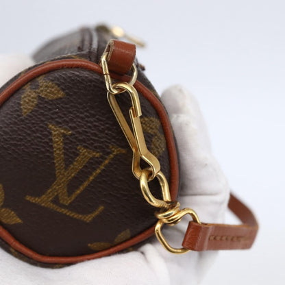Louis Vuitton Papillon Pochette Monogram Canvas, BROWN, CANVAS, Handbag