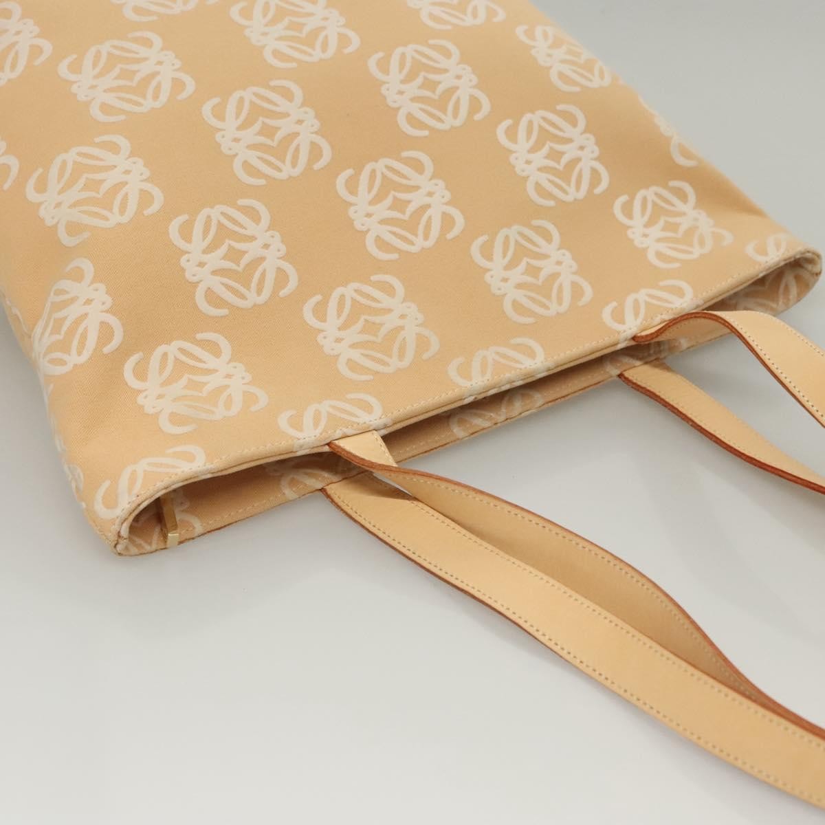 Loewe Anagram Tote Canvas, BEIGE, CANVAS, Tote bag