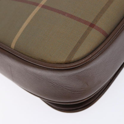 Burberry Nova check Shoulder bag Canvas, BEIGE, CANVAS, Shoulder bag