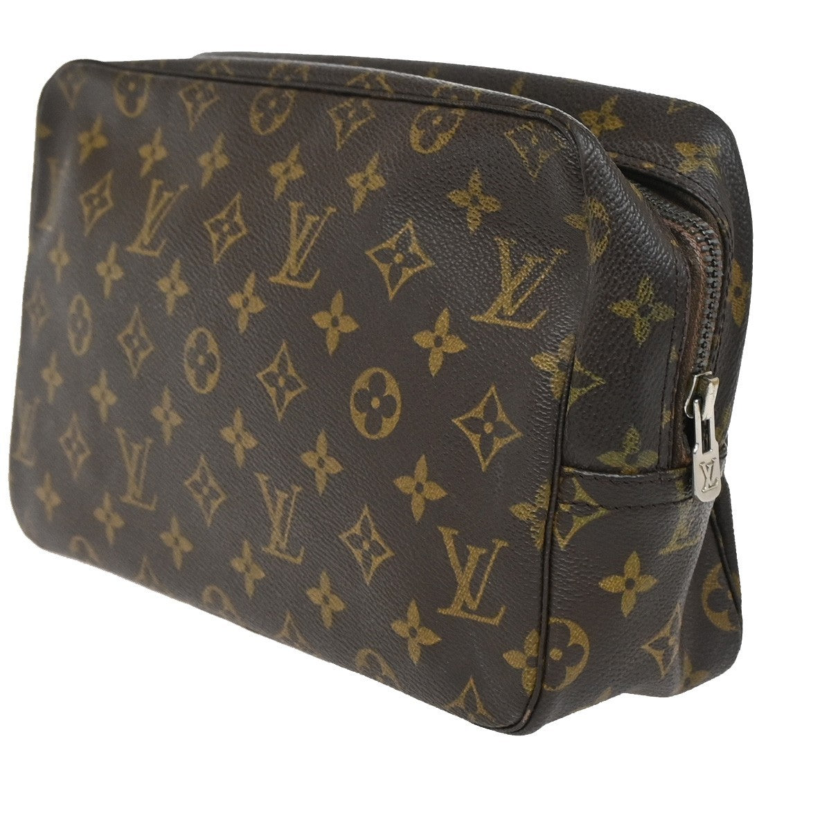 Louis Vuitton Trousse Toilette Monogram Canvas, BROWN, CANVAS, Clutche & pouche