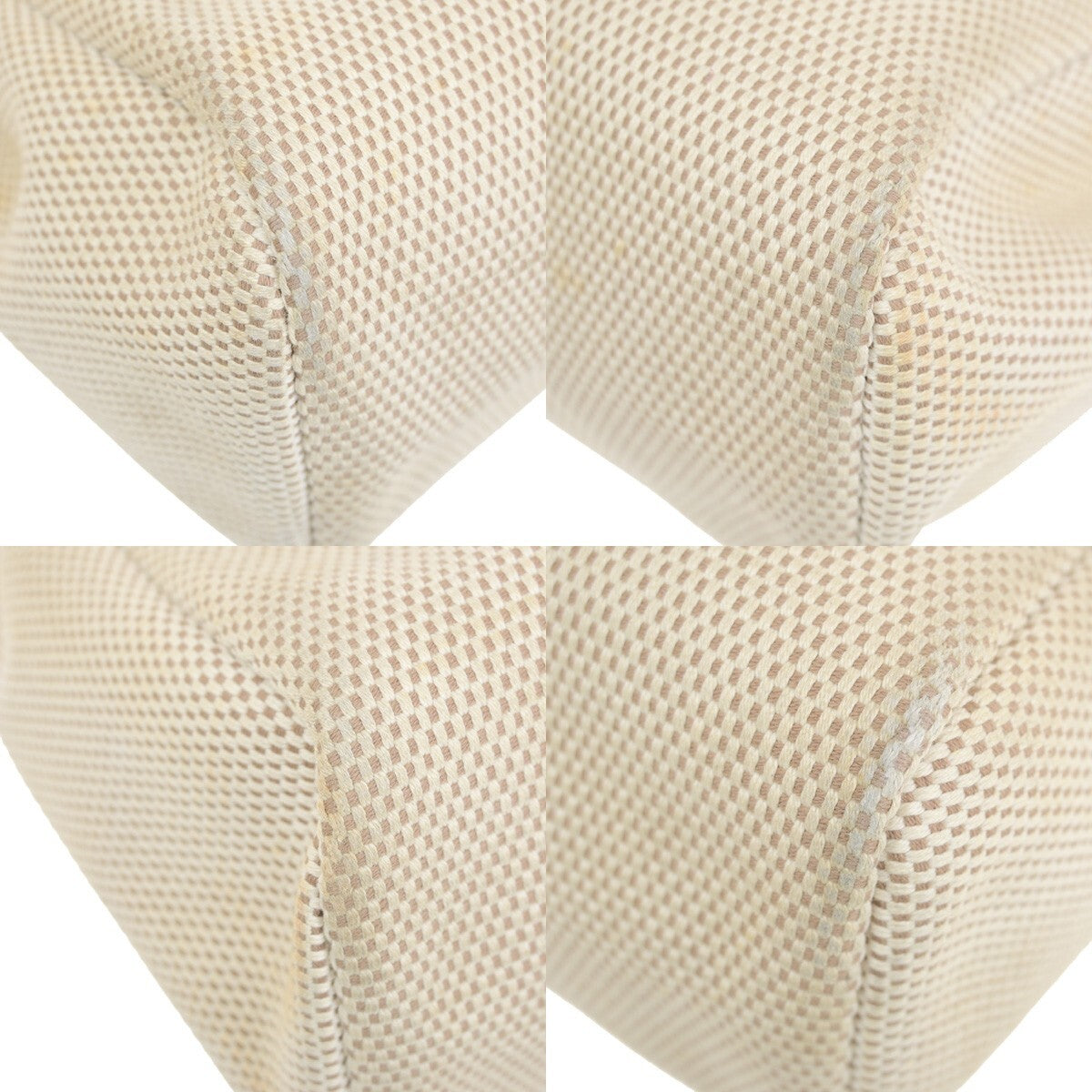 Hermes Herbag Zip Leather and Toile, BROWN, CANVAS, Travel bag