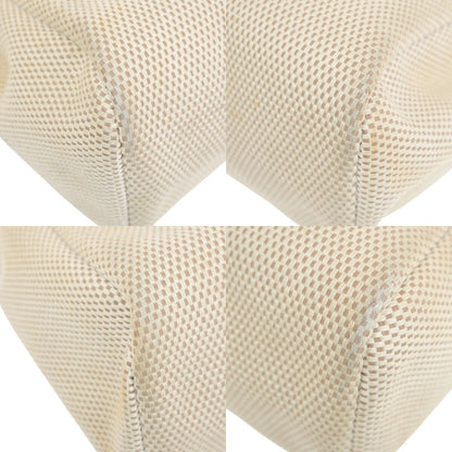 Hermes Herbag Zip Leather and Toile, BROWN, CANVAS, Travel bag