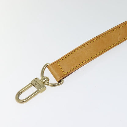 Louis Vuitton Adjustable Shoulder Strap Vachetta Leather, BEIGE, LEATHER, Straps