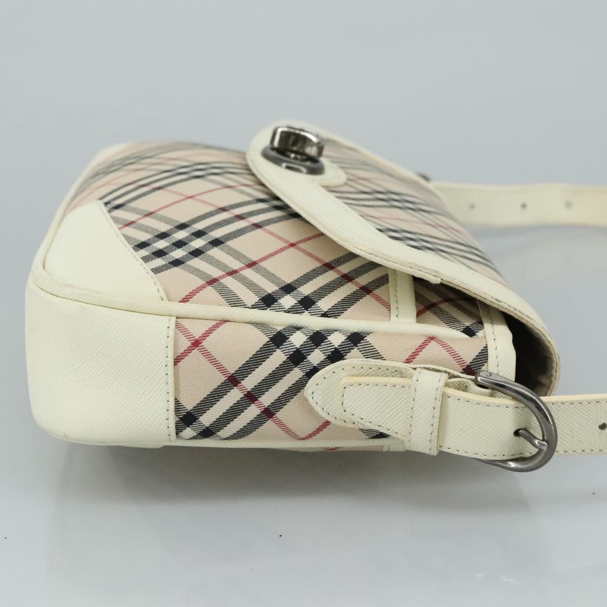 Burberry Shoulder Bag Nova Check Canvas, BEIGE, CANVAS, Shoulder bag